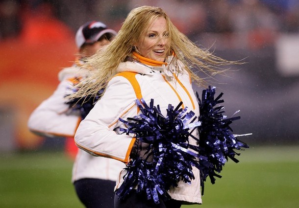 bronco cheerleader